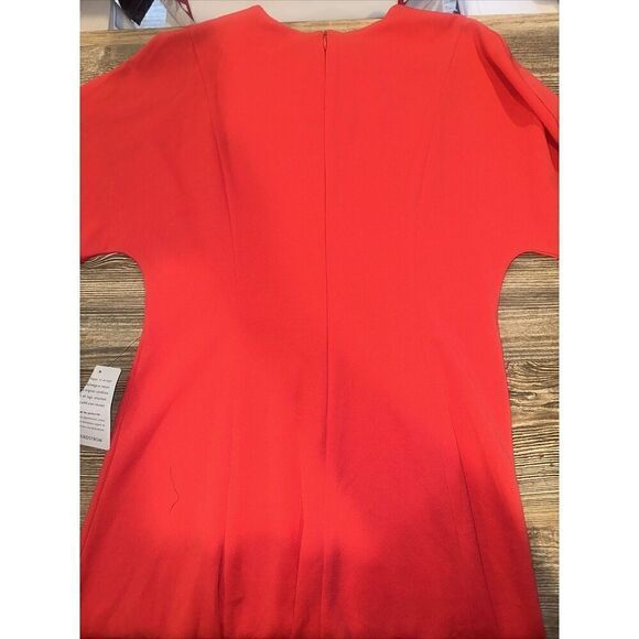 Donna Morgan Midi Red Dress. Size 12. Polyester And Spandex. NWT. 6 - Picture 5 of 10